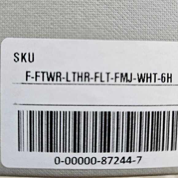 Everlane Brazilian Leather Fisherman Sandal White Size 6.5 - Picture 3 of 3